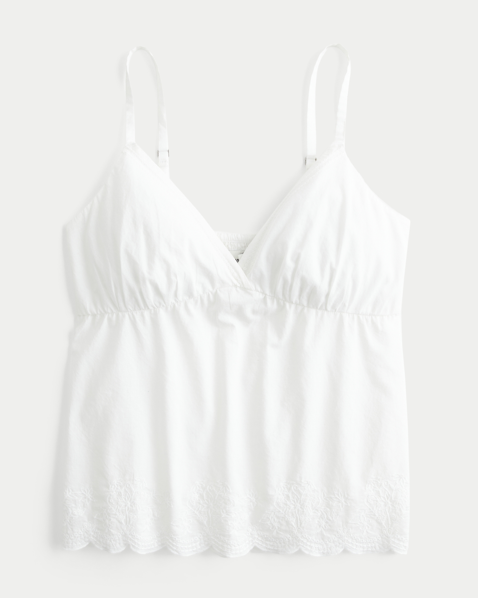 Embroidered Sequin Tank