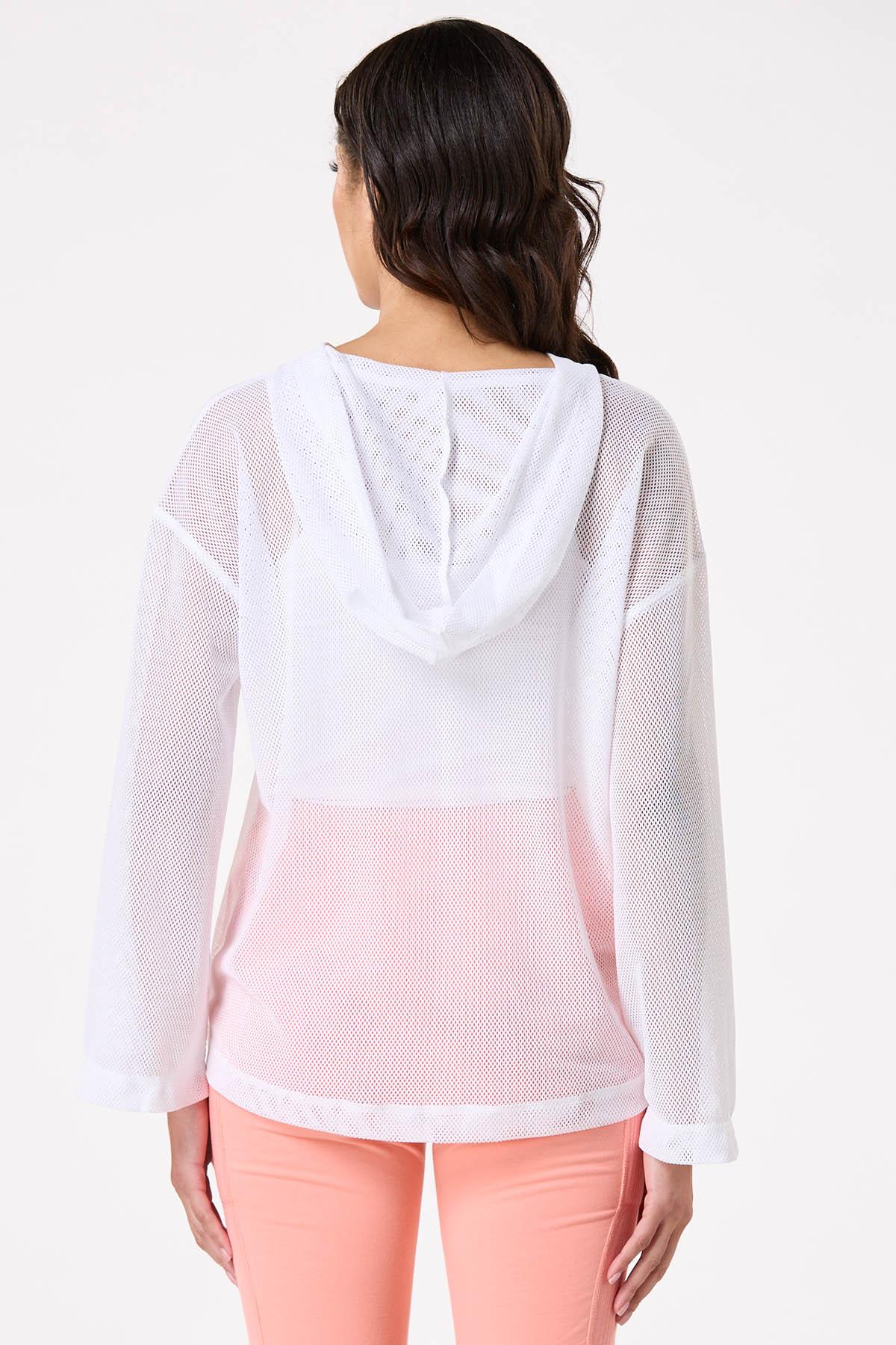 Solid Mesh Hoodie