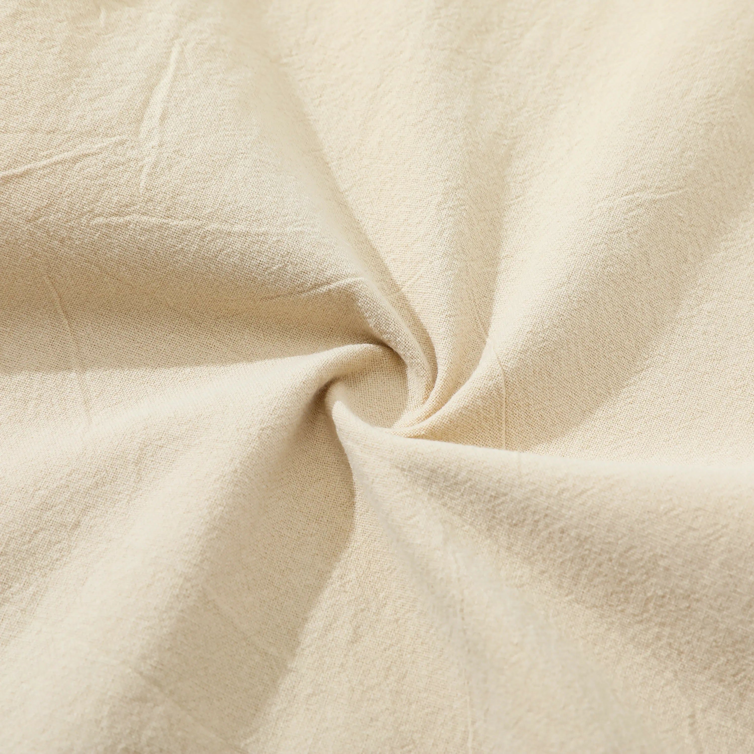 Unisex Cotton Linen Wide-Leg Summer Pants