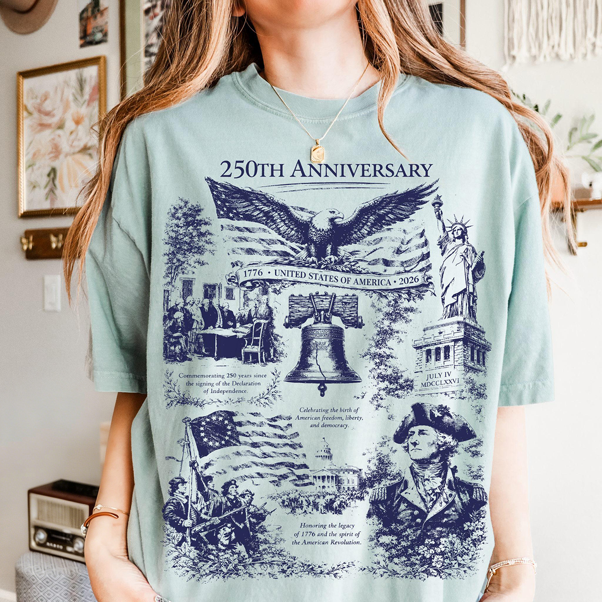 250Th Anniversary Comfort Color T-Shirt In The United States