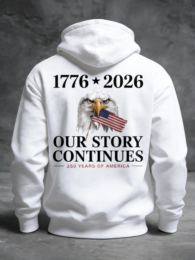 Men'S And Women'S 250Th Anniversary Celebration Hooded Sweatshirt