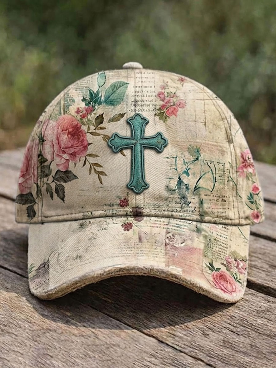 Unisex Faith Art Print Casual Baseball Cap