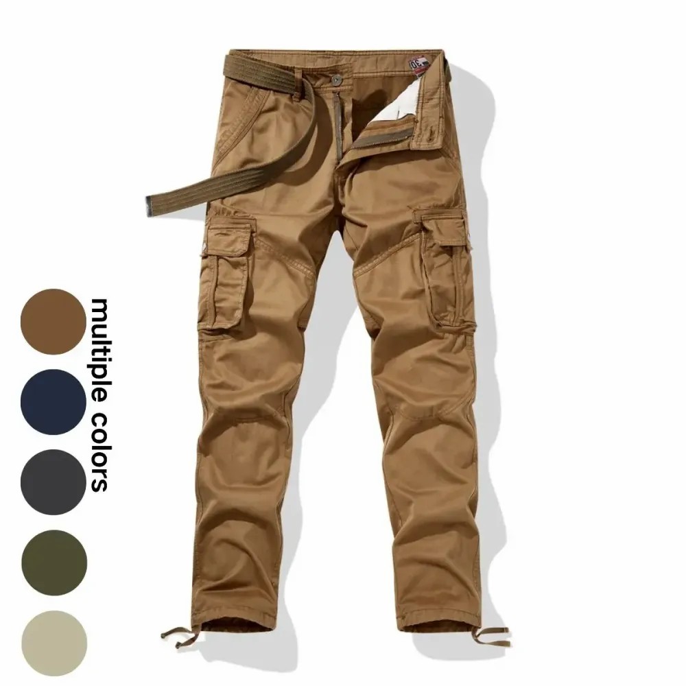 Workwear pants for spring and autumn, men's fashion trend pants