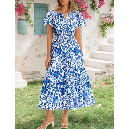 Elegant Lightweight Summer Dress