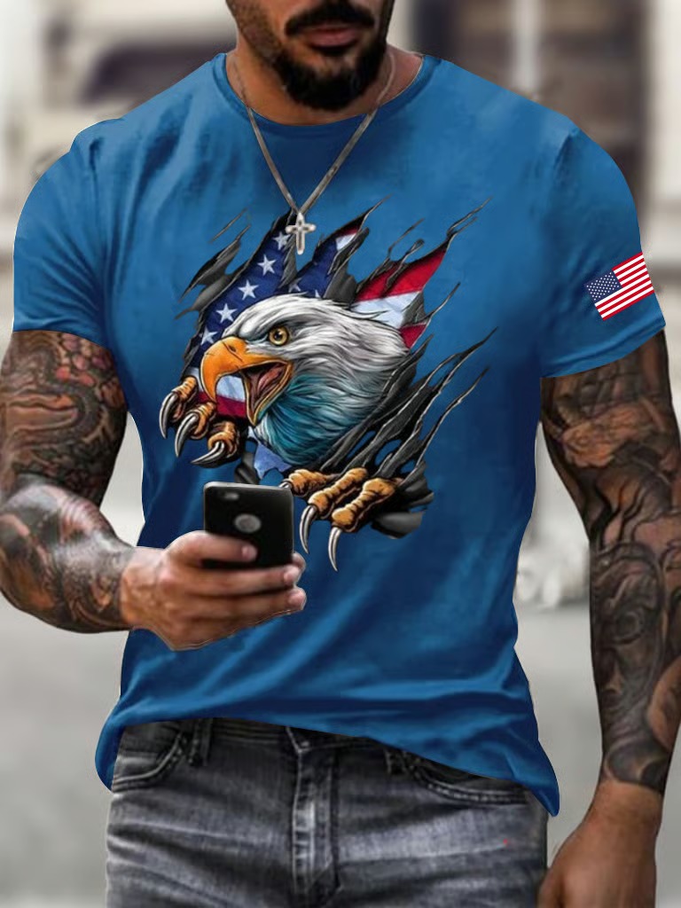 Men's America 250th Anniversary Print T-Shirt