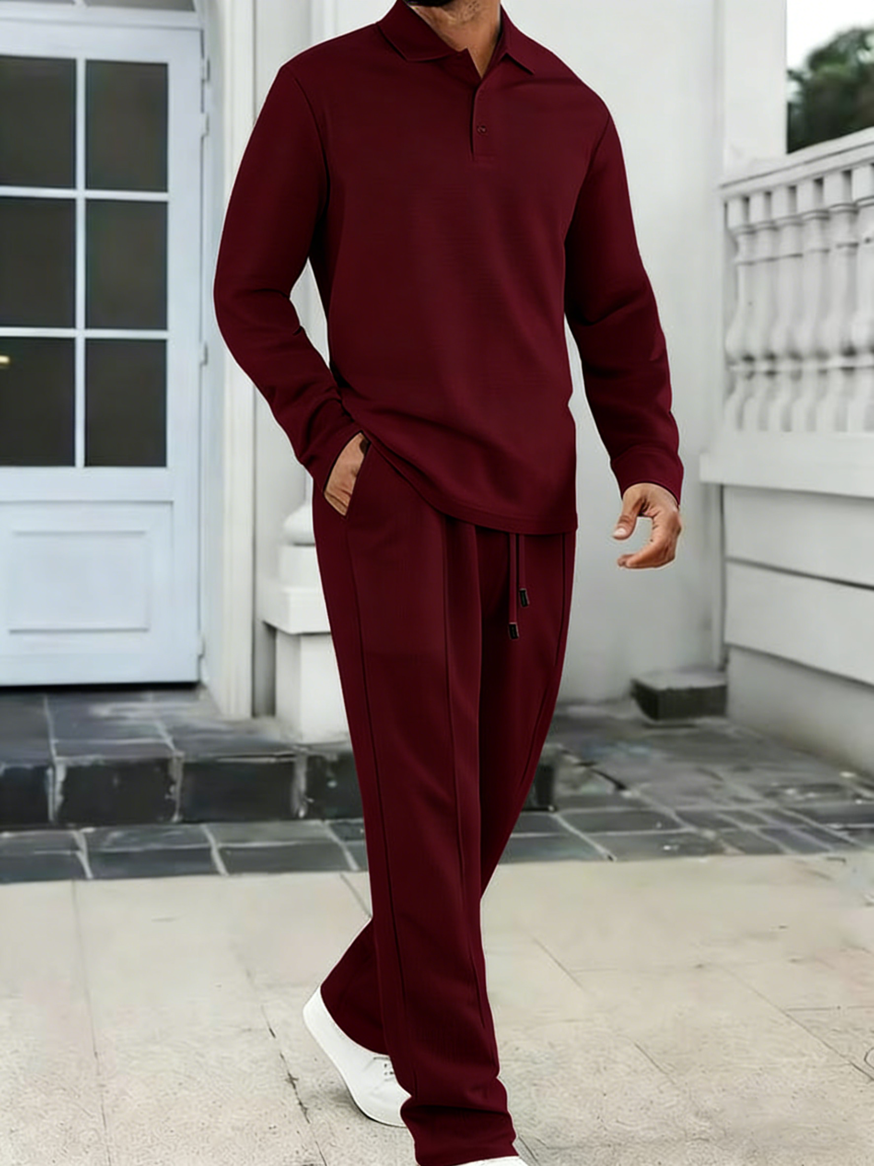 Men's Retro Elegant Business Suit Jacket & Pants