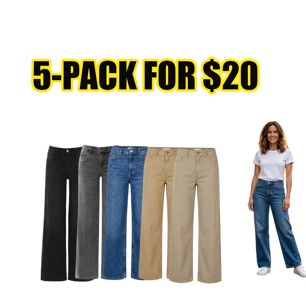 Women's Baggy Wide Leg Jeans