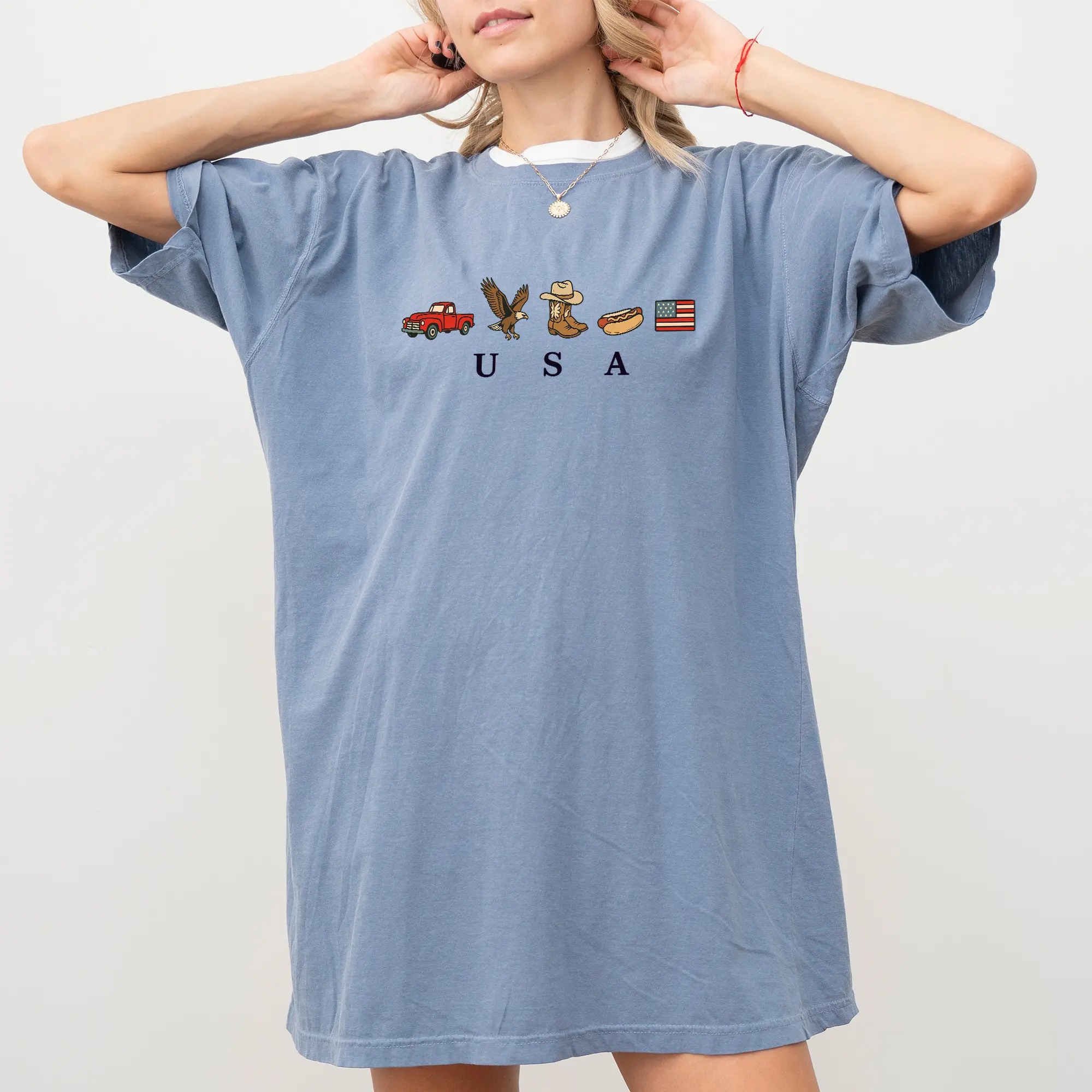 🇺🇸 Vintage USA Patriotic Graphic T-Shirt