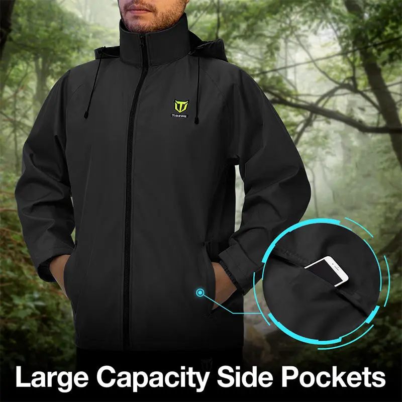 Rain Suit: Lightweight, Waterproof, and Breathable Rain Jacket & Pants — Ideal for Outdoor Activities, Work Tasks, Daily Wear, and Wilderness Gear