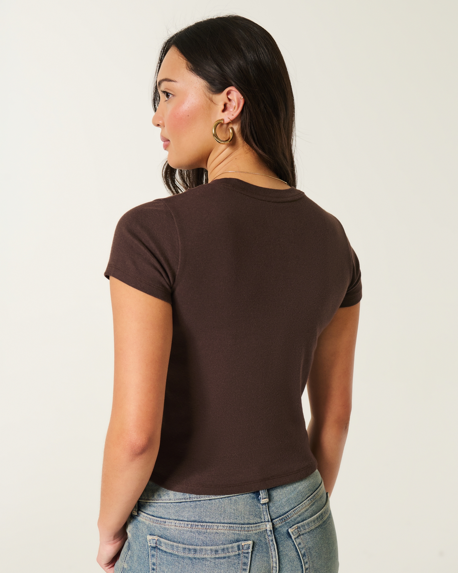 100% Cotton Crew Baby Tee