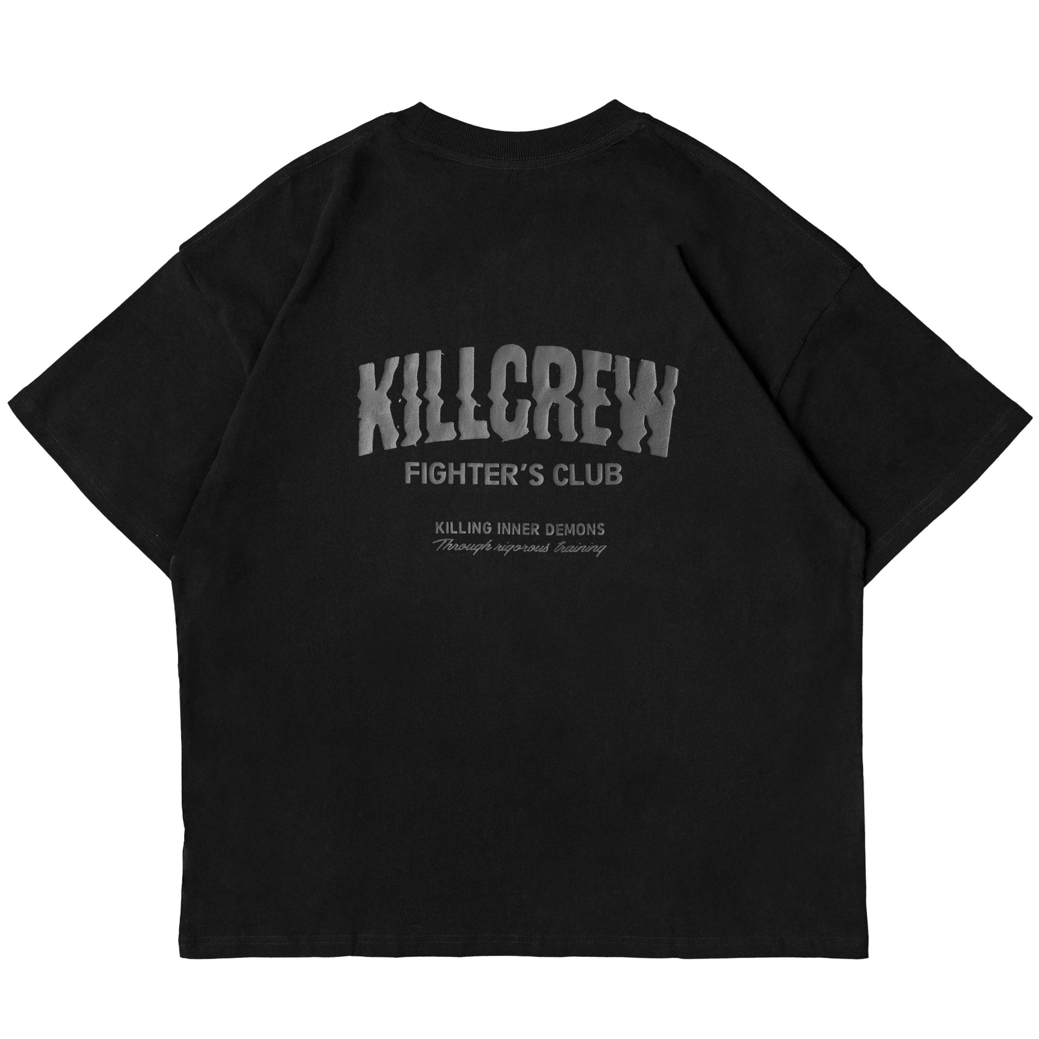 RELAXED FIT RIGOROUS TRAINING T-SHIRT - BLACKOUT