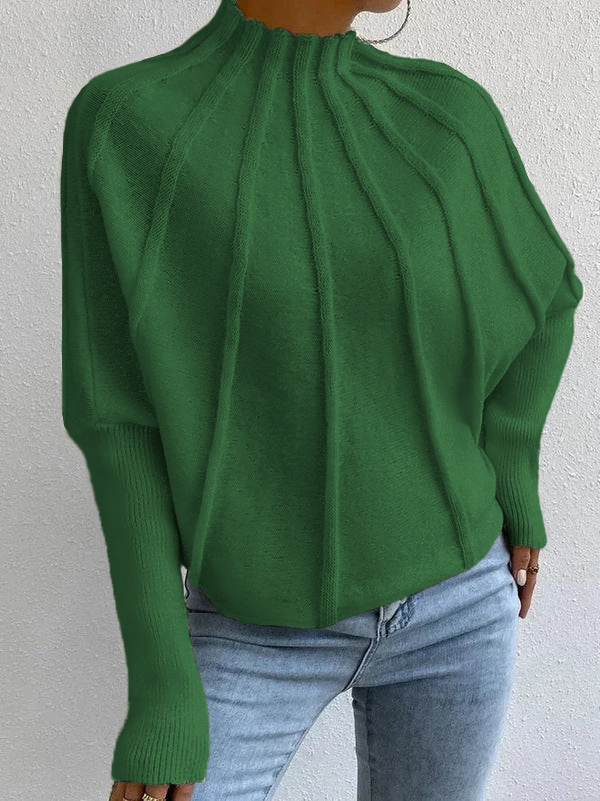 🎄Christmas Clearance🔥 2024 Women's Casual Bat Sleeve Pullover Sweater