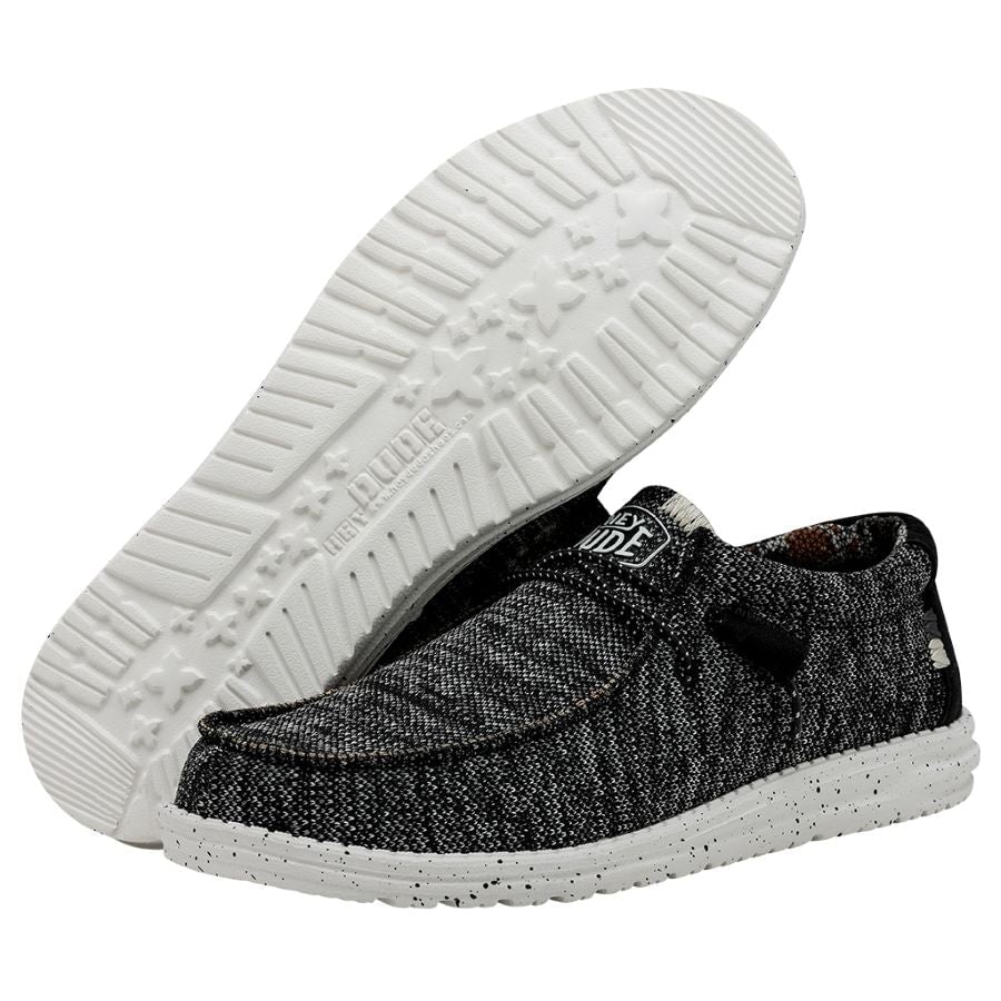 Wally Sox Stitch - Black White