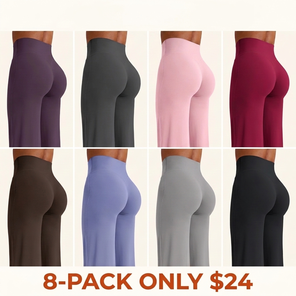 Women's High-Waisted Straight-Leg Yoga Pants/Leggings