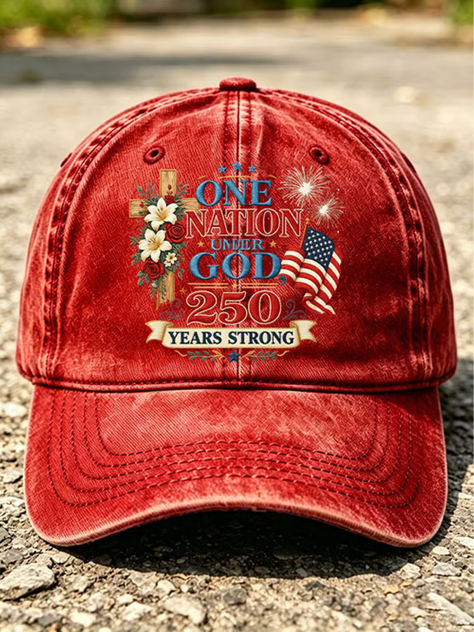 Unisex 250Th Anniversary Religious Casual Hat