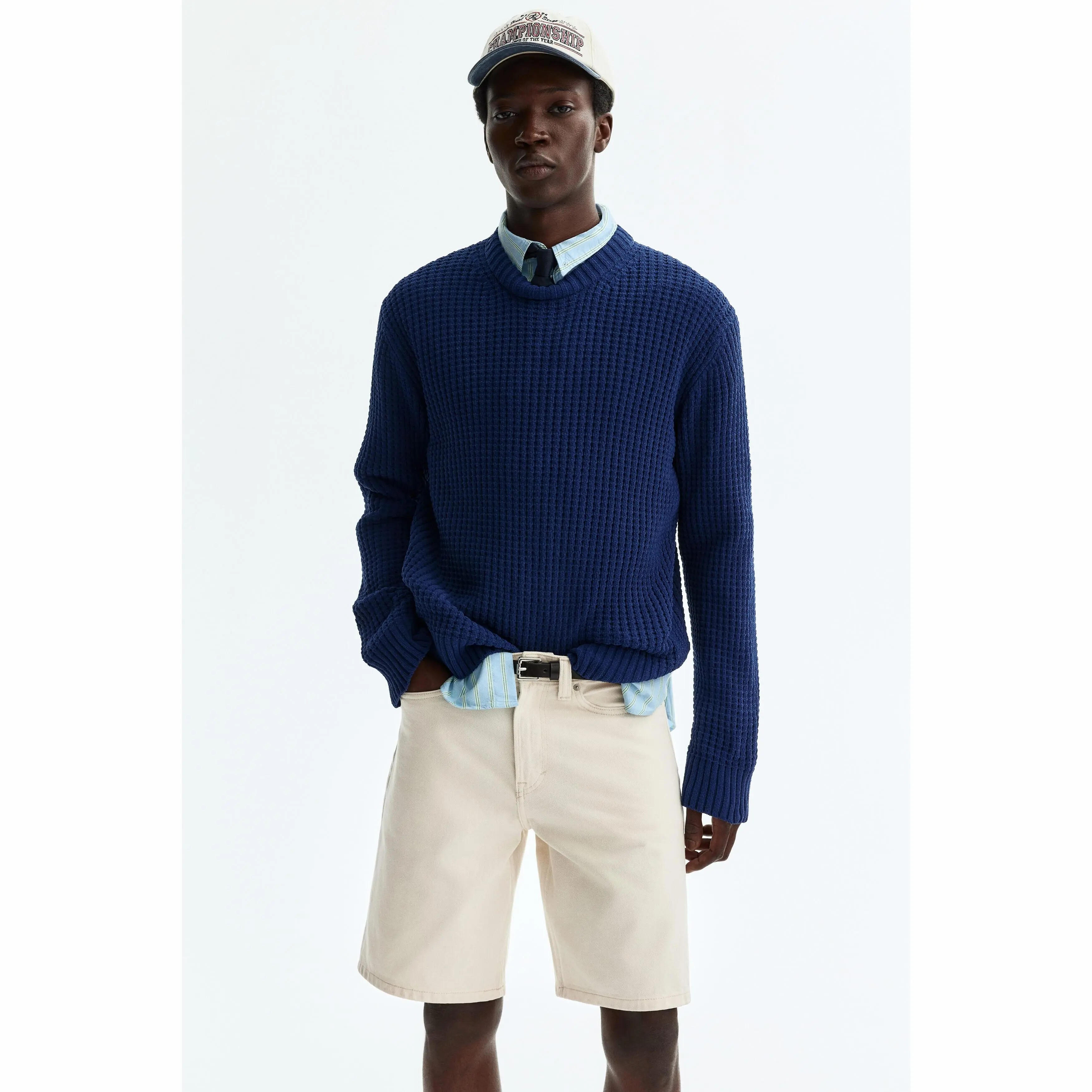 Men's Relaxed Fit Denim Shorts – 5-Pocket Cotton Jean Shorts with Tapered Leg