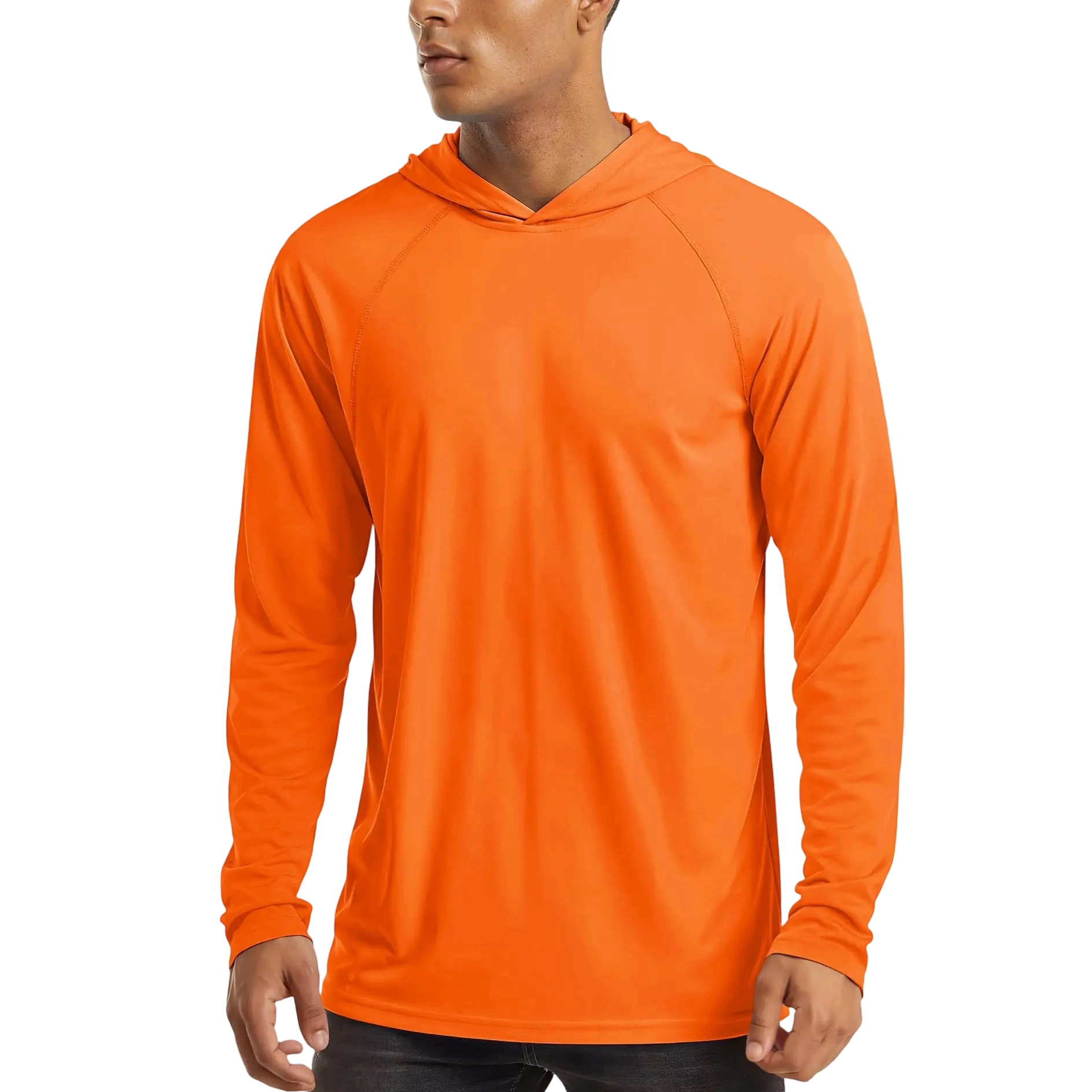 Men's Quick-Dry Hooded Work Shirts 6-Pack – Stay Cool & Protected All Day