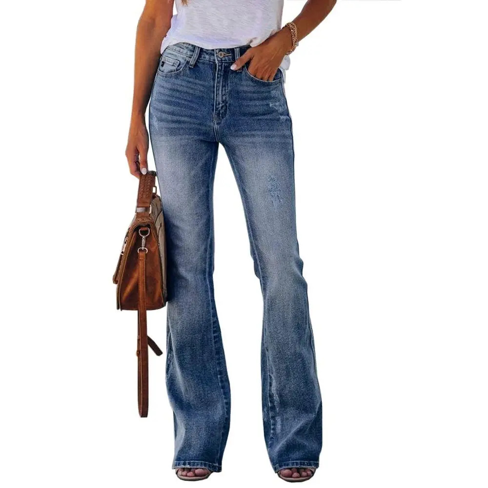 Women's High-Waisted Stretch Jeans