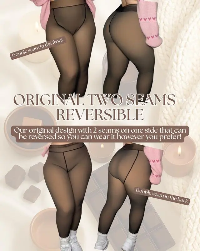 Magic Fleece Lined Compression Leggings oversize