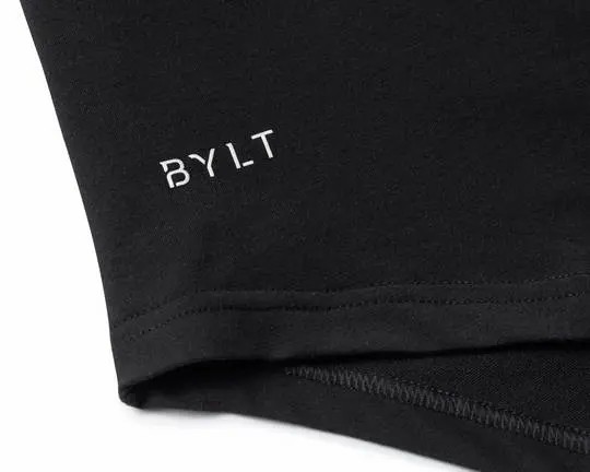 Men’s Drop-Cut Fitted Crewneck Tee – 4-Way Stretch, Wrinkle-Resistant, Streetwear Essential