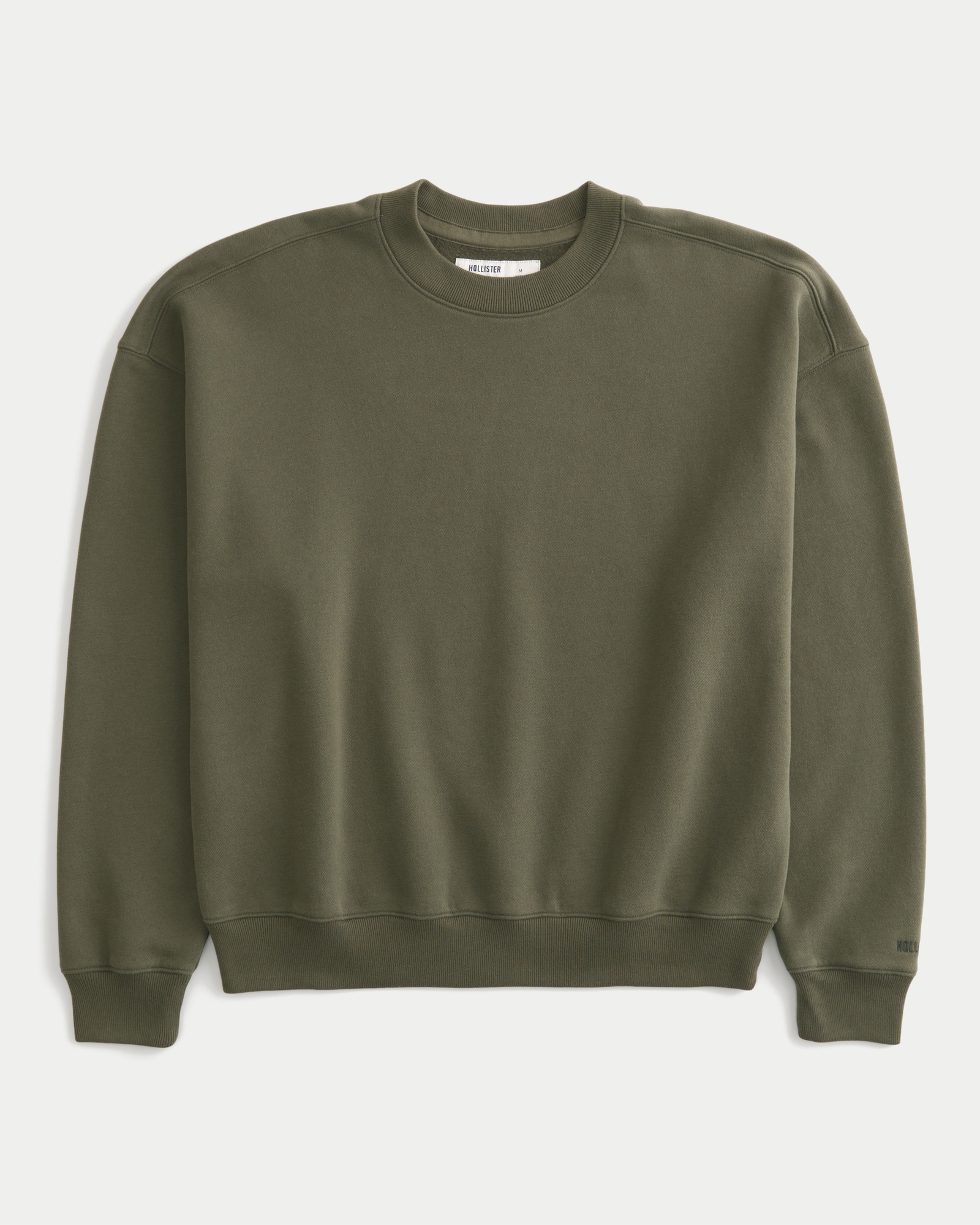 Boxy Camo Crew Sweatshirt