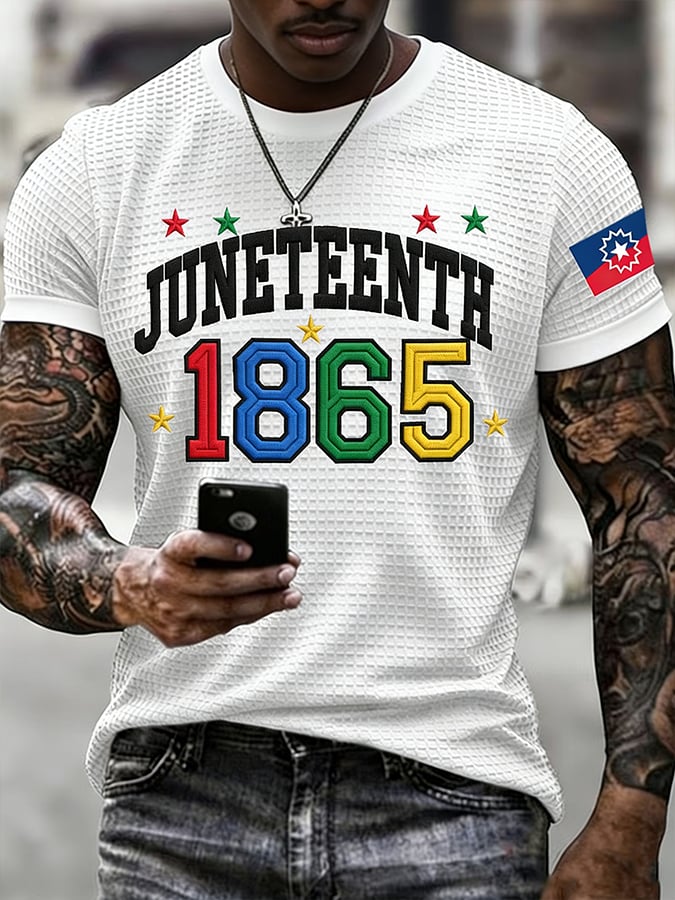Men's 1865 Juneteenth Graphic Short-Sleeve T-Shirt