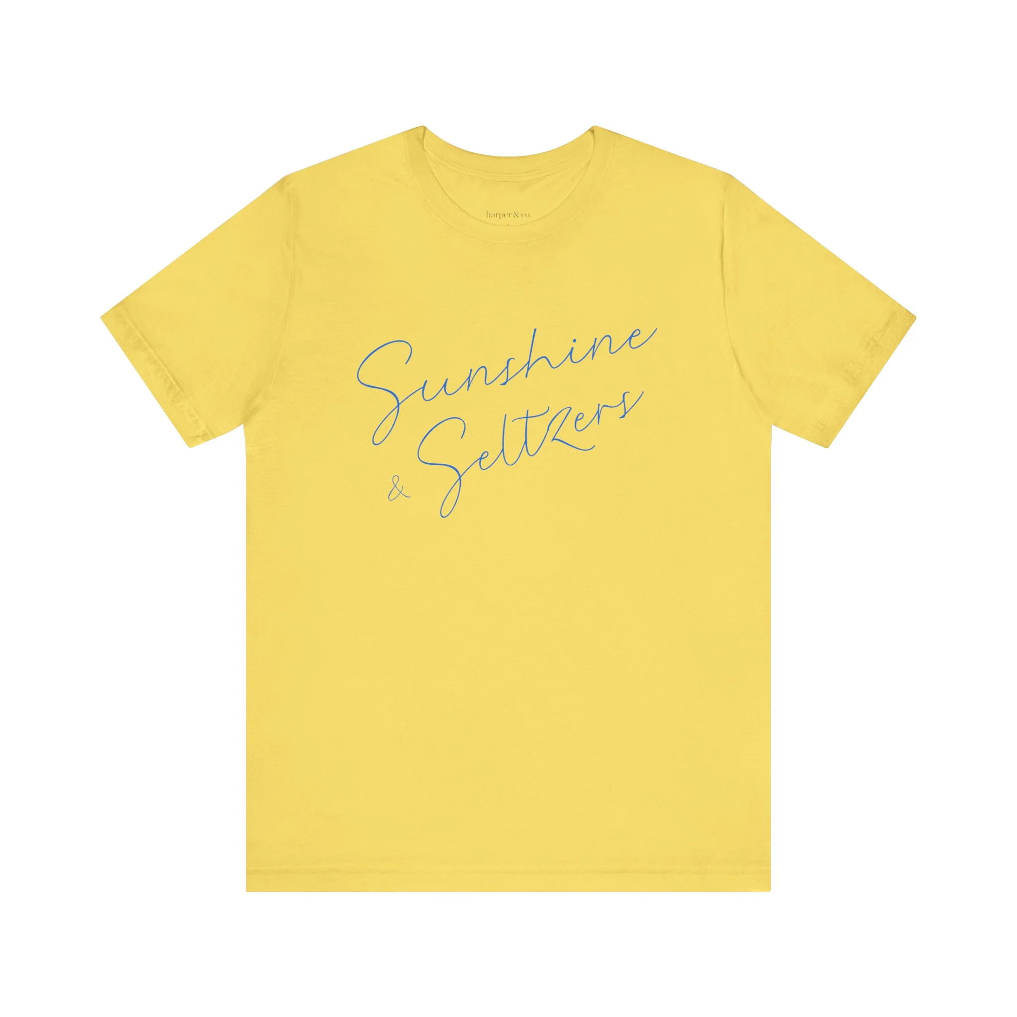 Sunshine & Seltzers Bella Canvas Unisex Jersey Tank - Multiple Colors