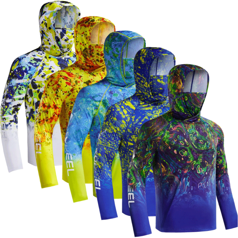 Men’s UPF 100 Sun Protection Hoodie with UV Detection☀️☀️