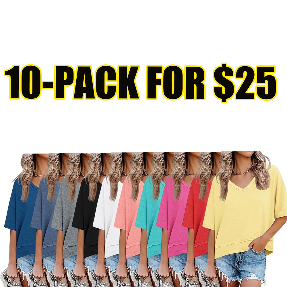 Women's Flowy V-Neck Everyday Tee