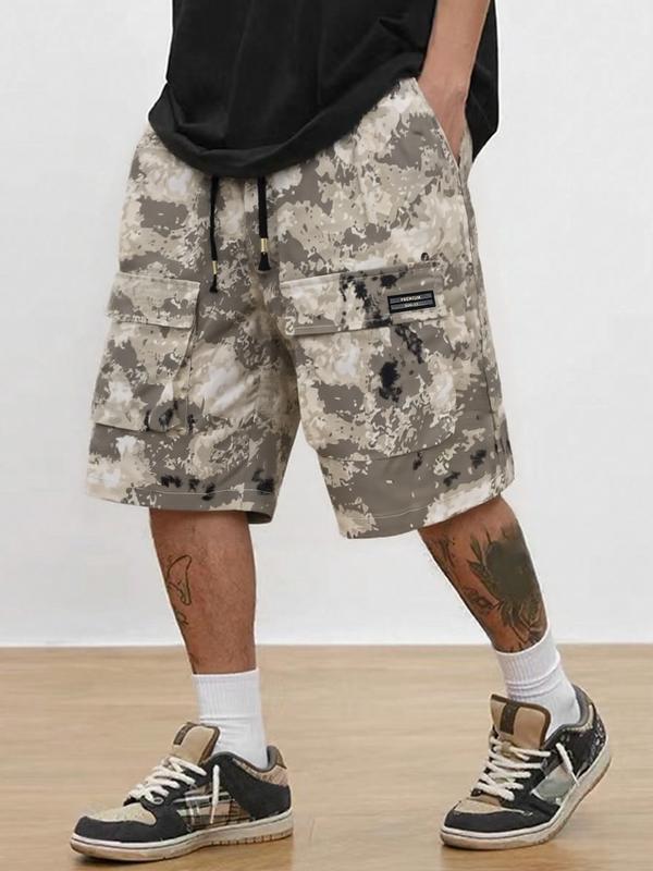Men's Street Camo Cargo Shorts (Loose Fit)
