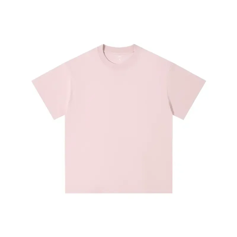 Heavyweight Tshirt 230G 100% Cotton Solid Color Unisex Loose Fit Fade Proof Versatile Everyday Wear