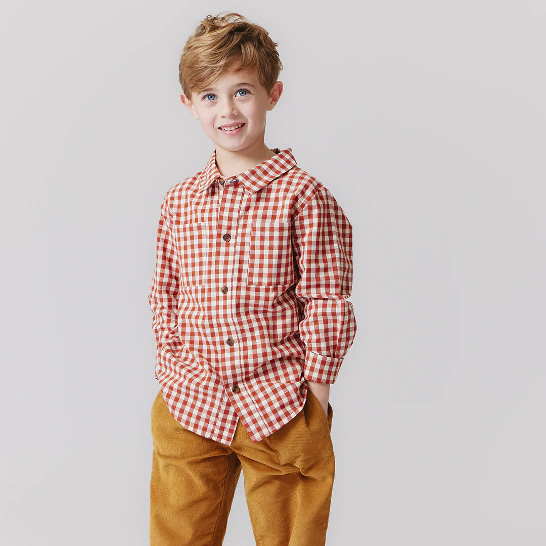 Boys Jack Shirt Pony Gingham