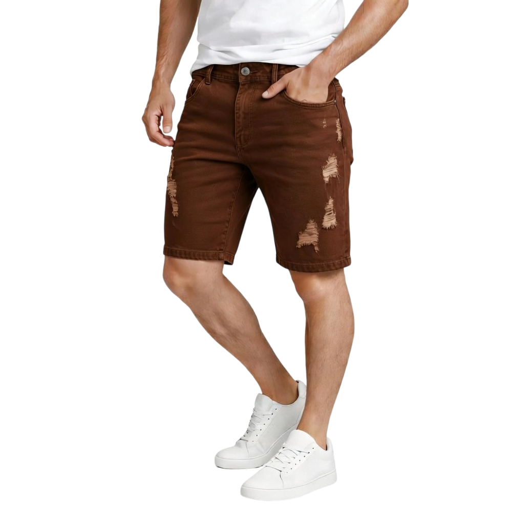 Mens 3 Pack Classic Jean Shorts with Multiple Styles (30-42)
