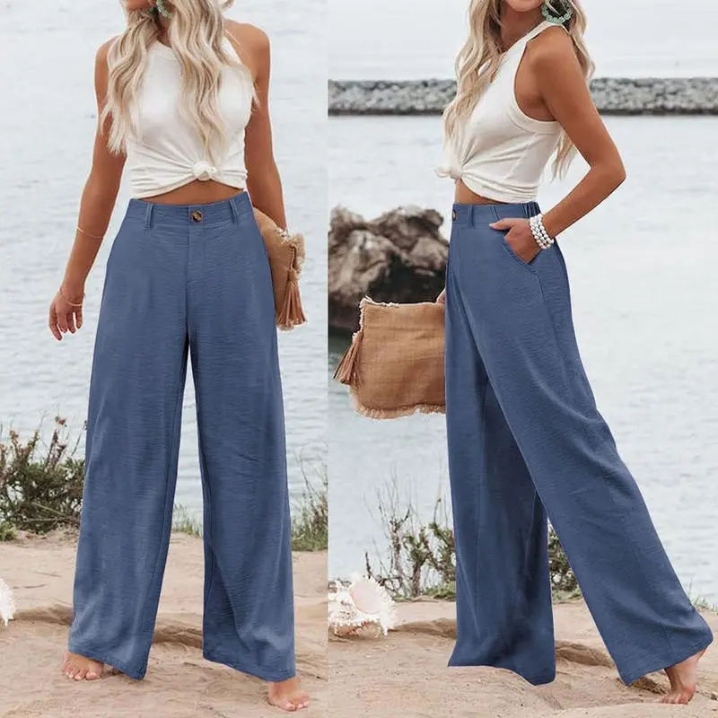 Womens Cotton Linen Pants (Just $3 Each!)