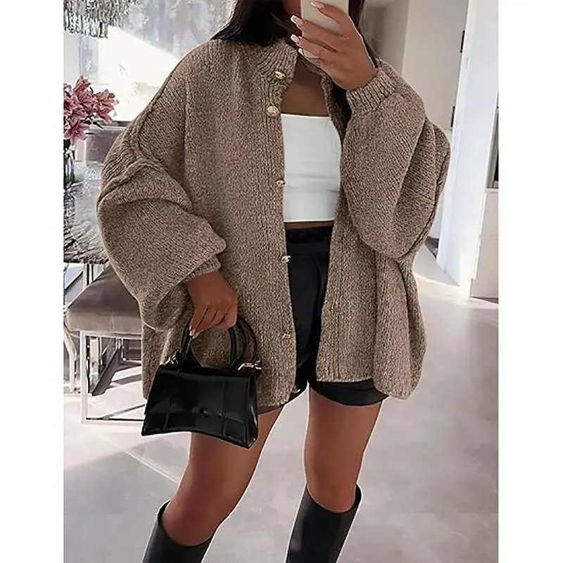 Women's Winter Button Down Cardigan Sweaters