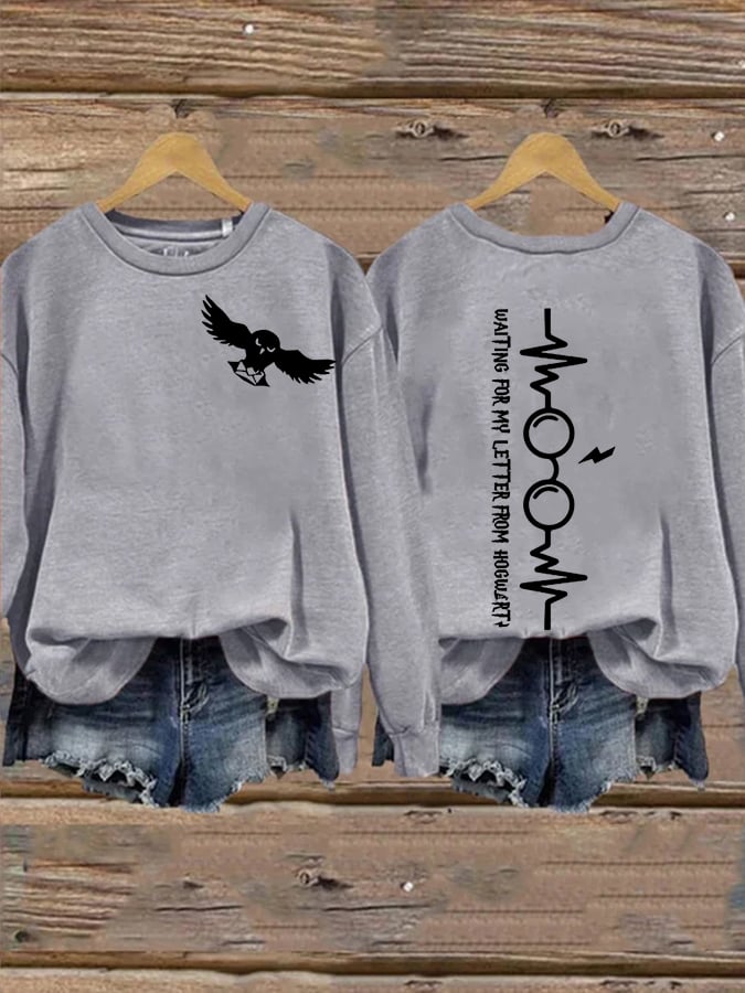 Women's Halloween Print Casual Sweatshirt