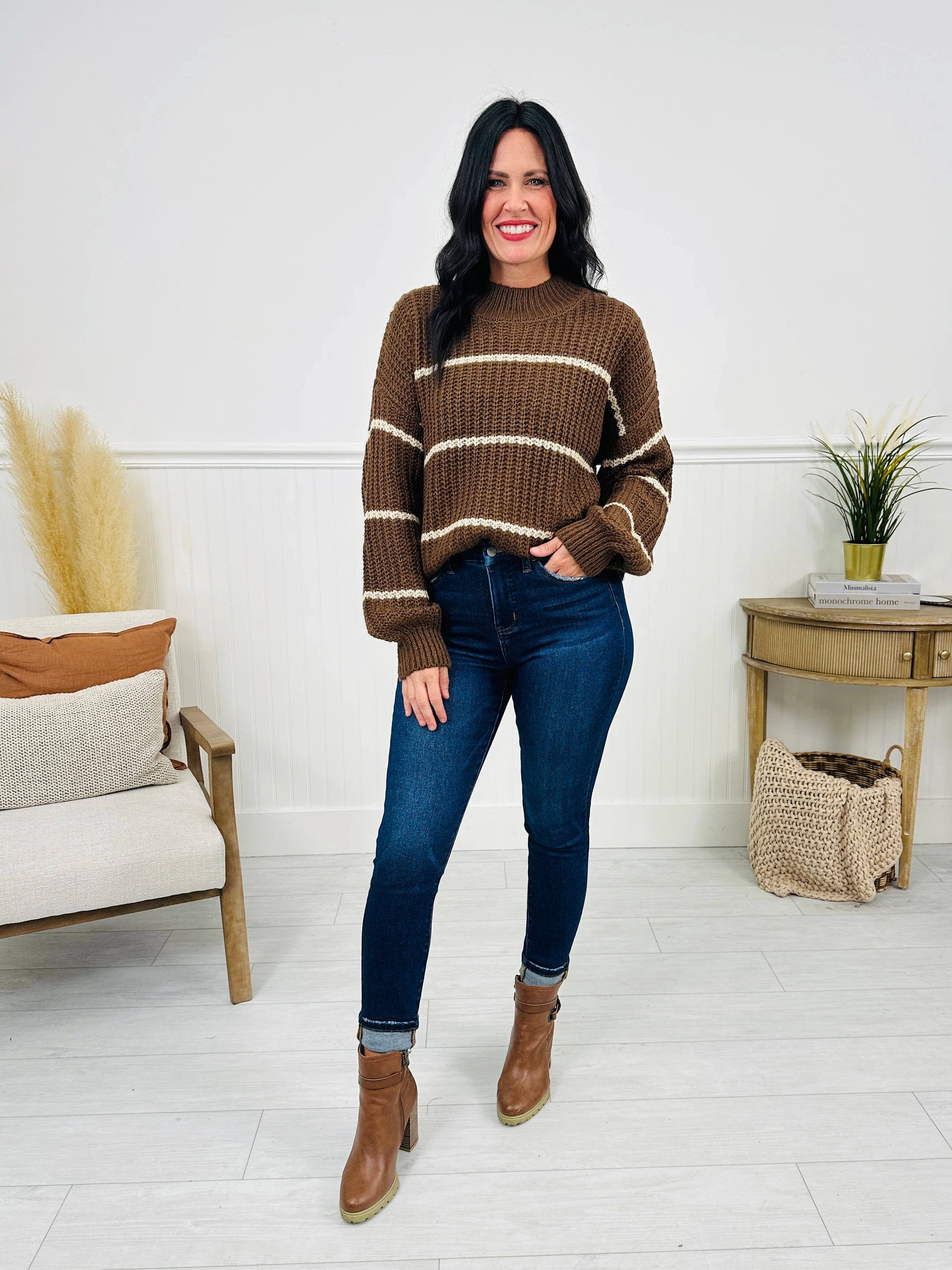All In The Details Tummy Control Cuffed Skinny Jeans