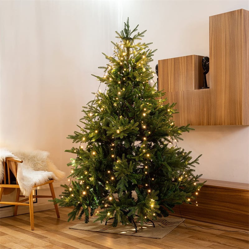 🎄Christmas Tree Waterfall Lights with Ring