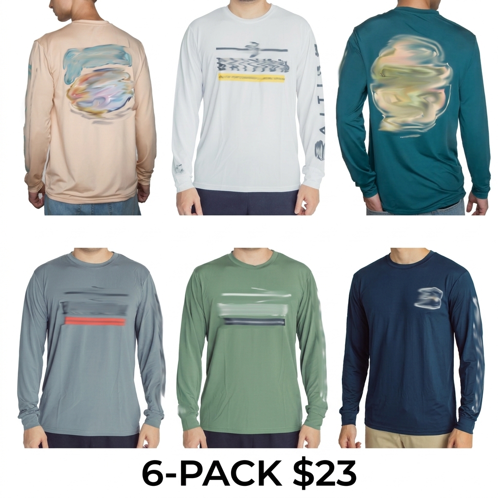 UPF 50+ Fishing Shirts- Long Sleeve Quick Dry Ultra Soft Material