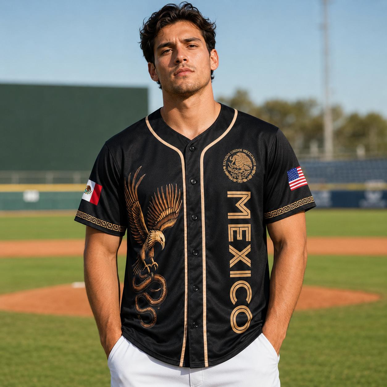 Mexico Jersey – Retro-Style Breathable Sports Top