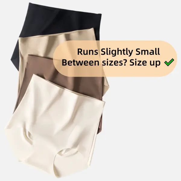 Women's Classic Panties, 5-Pack Seamless High Waist Essential Underwear for Women, Full Coverage No Show, Lightweight Buttery Soft Breathable Womenswear for Everyday Wear Fit Fabric