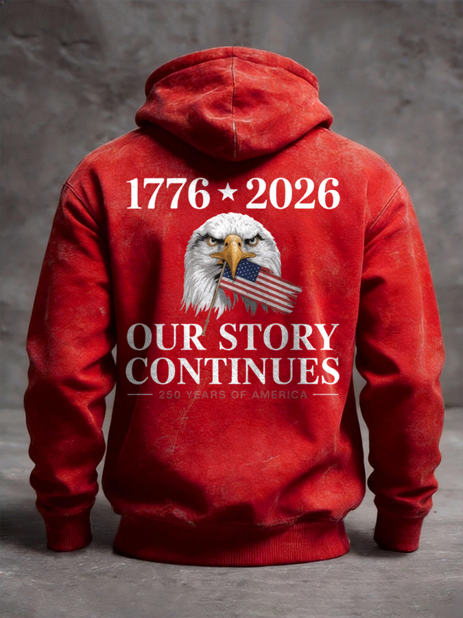Men'S And Women'S 250Th Anniversary Celebration Hooded Sweatshirt