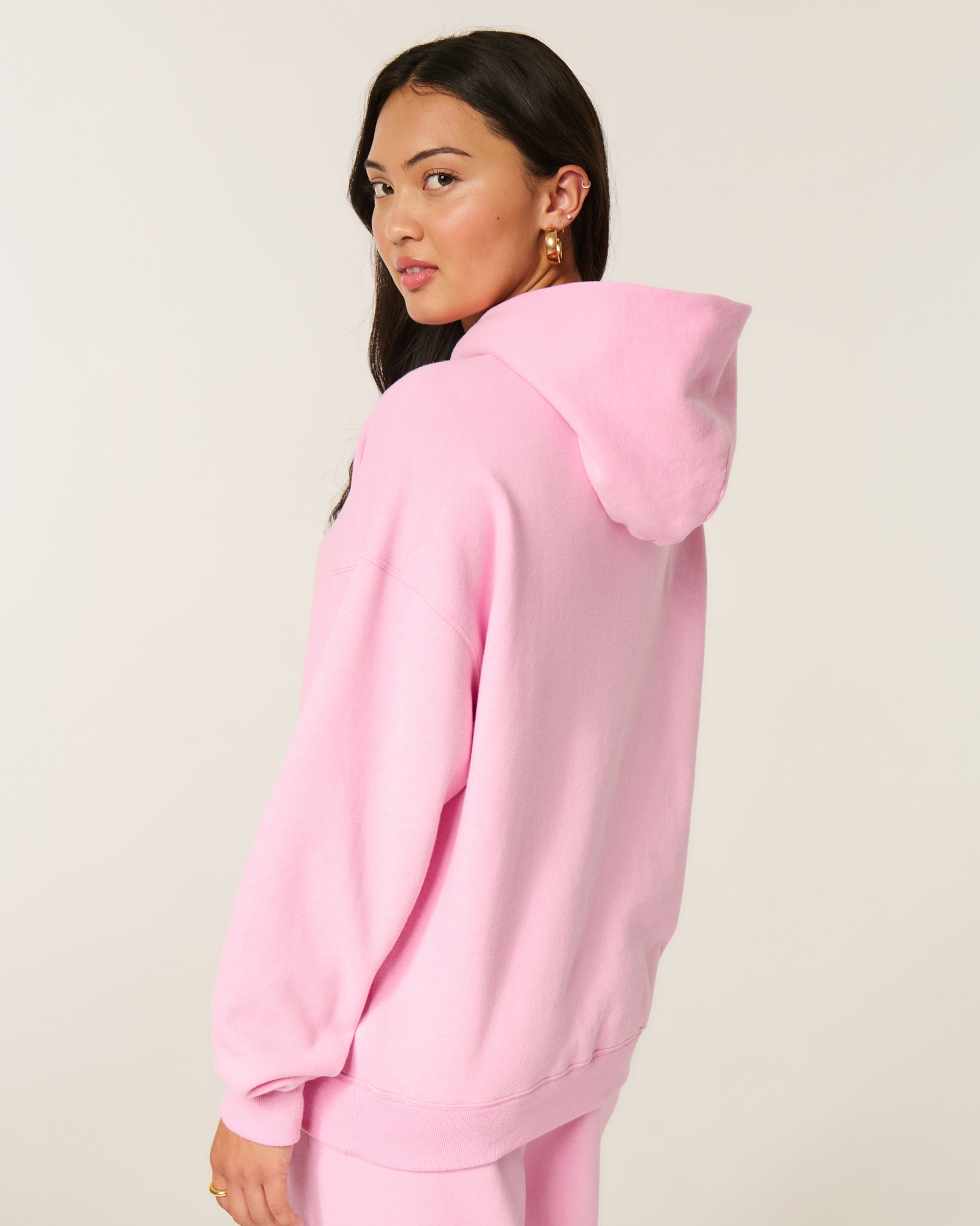 Hollister Feel Good Oversized Butterfly Graphic Hoodie