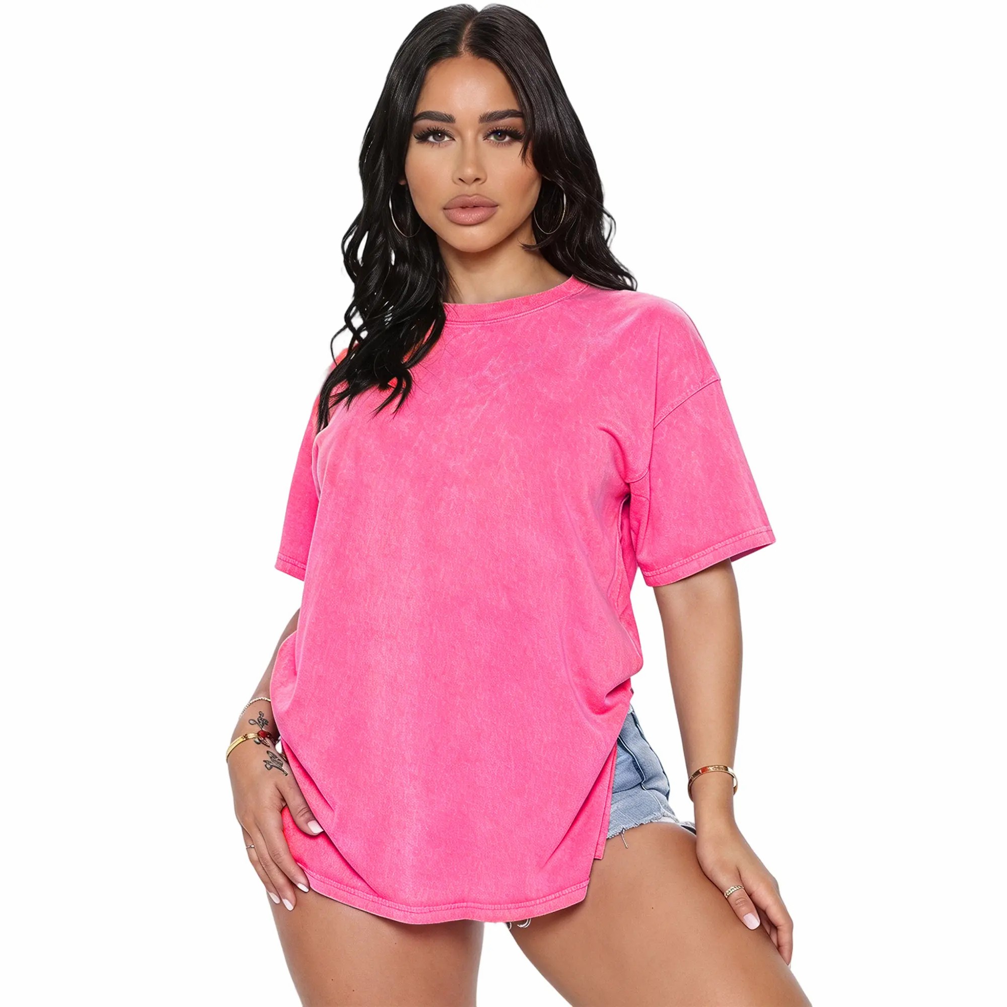 🌟 5-Pack Women's Vintage Cotton T-Shirts