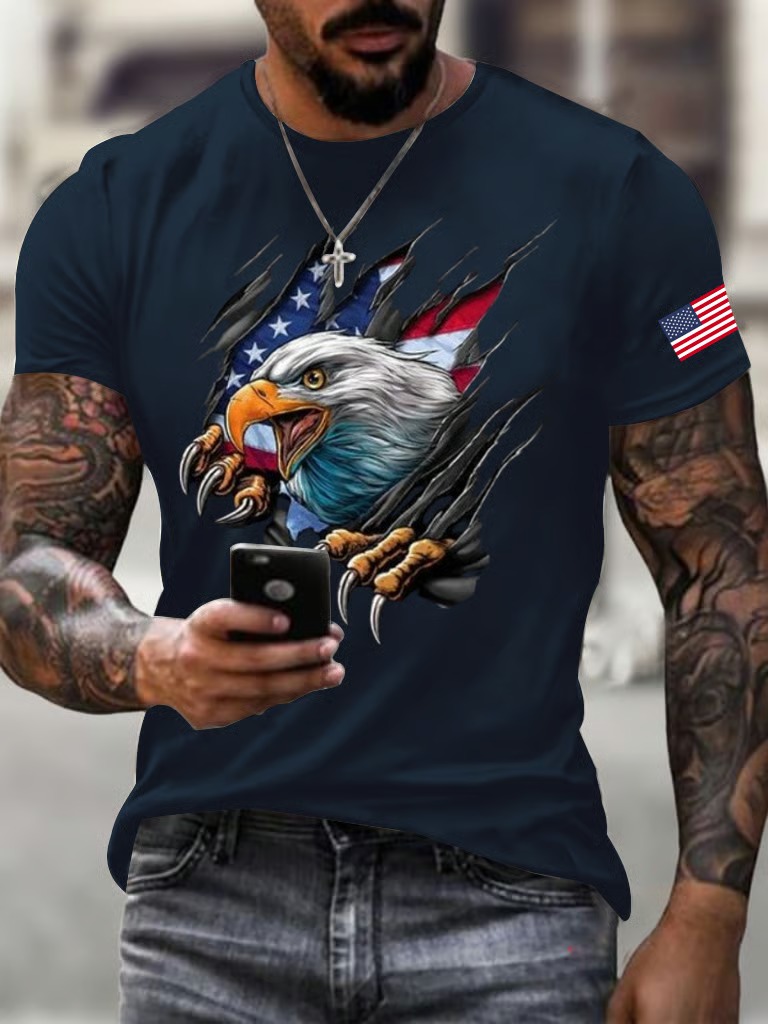 Men's America 250th Anniversary Print T-Shirt