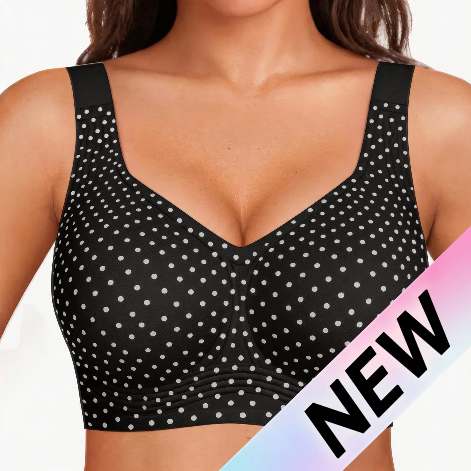 Women Wirefree Bras - Comfortable Wireless Padded Support
