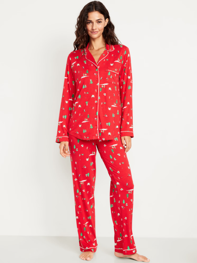Sunday Sleep Knit Jersey Pant Set