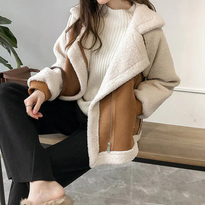 VALIA | Veste  Courte Style Moto Courte