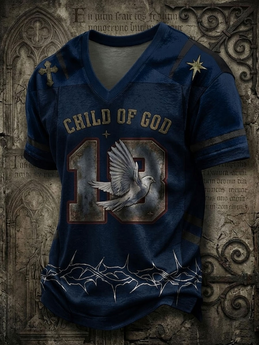 Men's Faith V-neck T-shirt