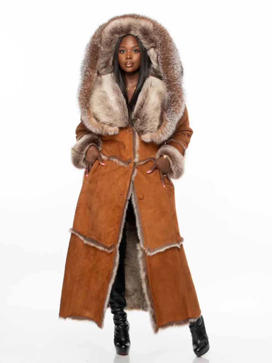 Hooded Plush Coat（✔️Free shipping）